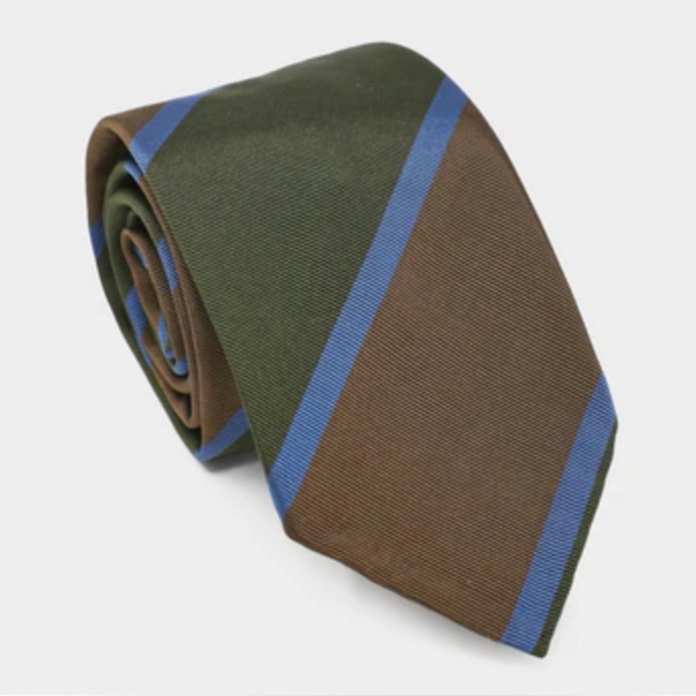 Todd Snyder Italian Repp Tie in Green